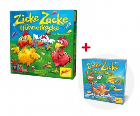 Zoch Zicke Zacke Hühnerkacke Children's Game Bundle